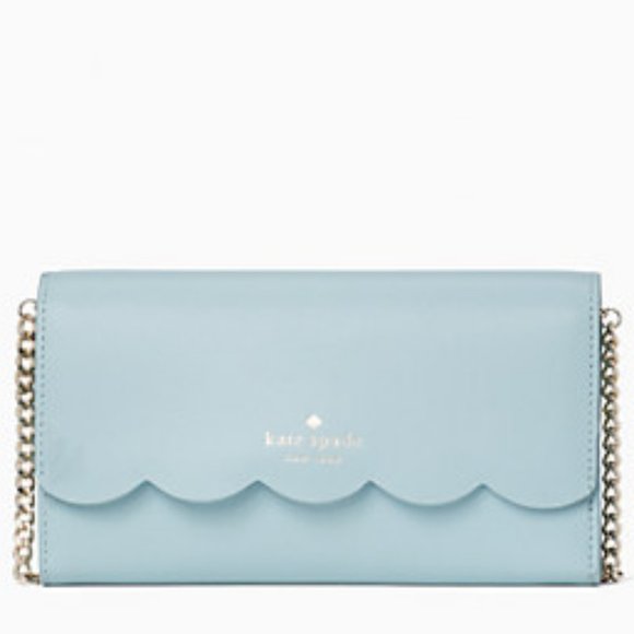 kate spade Handbags - ♠️ Kate Spade Cloudmist Gemma Wallet On a Chain